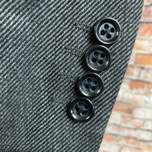 Stafford Signature Classic Fit Grey Tweed Blazer - Picture 4 of 7
